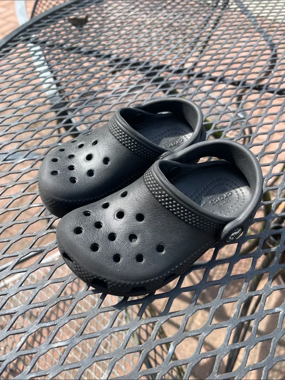 Crocs Kids' Classic Clog Black Size 8 Toddler